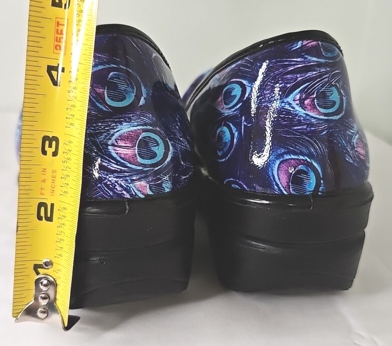 Easy Works By Easy Street Slip Resistant Laurie Clogs Wm Sz. 10 M Purple Peacock