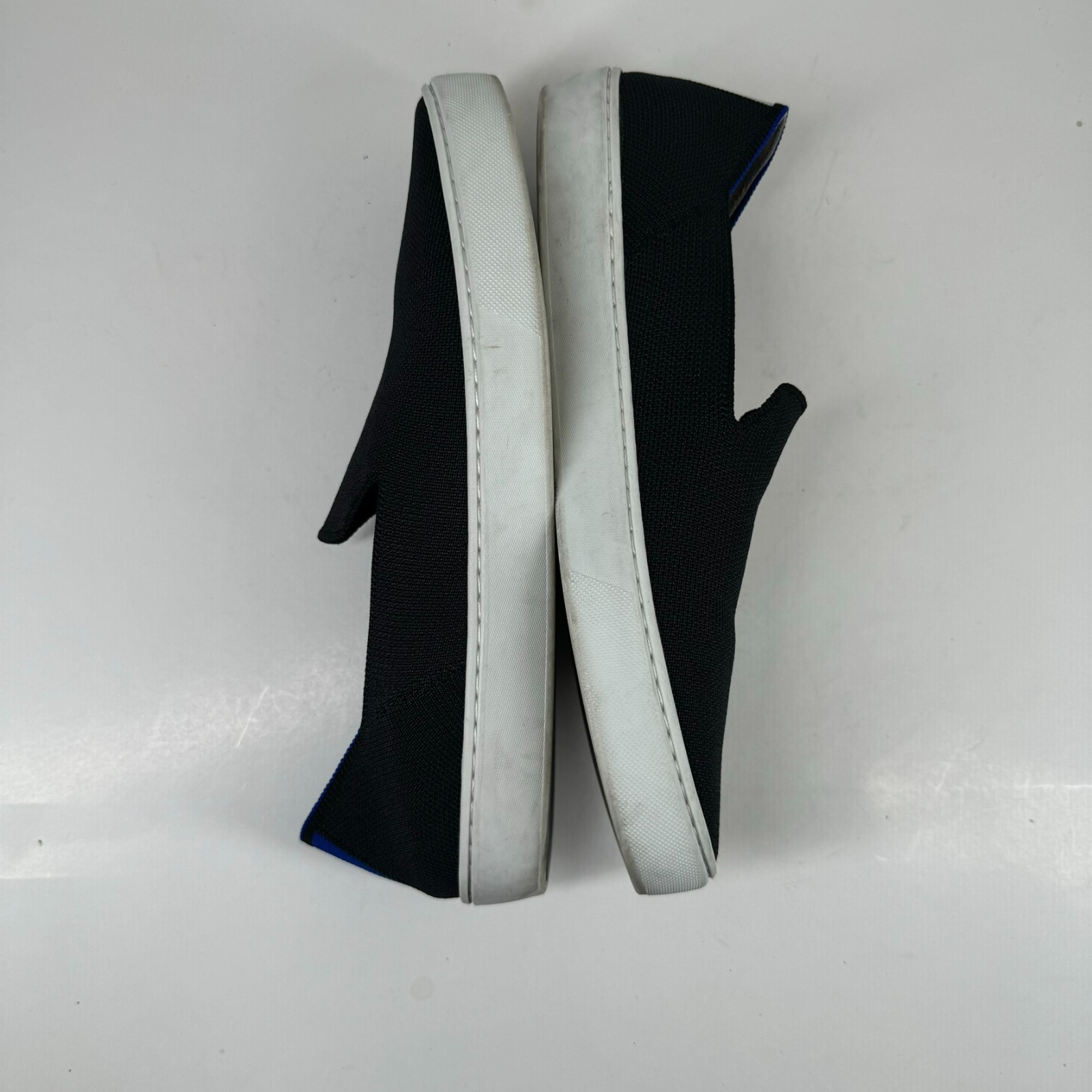 Rothy’s The Original Women’s US 11 Black Knit Comfort Casual Slip-On Sneaker