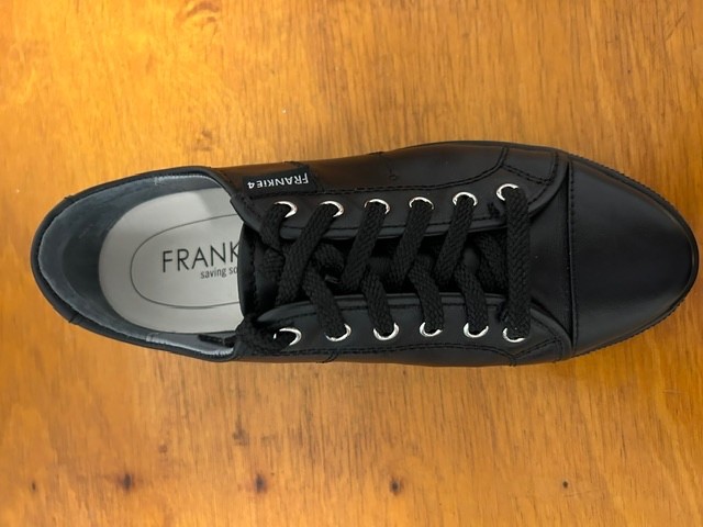Frankie 4 Nat II black leather sneakers – size 6 – worn once