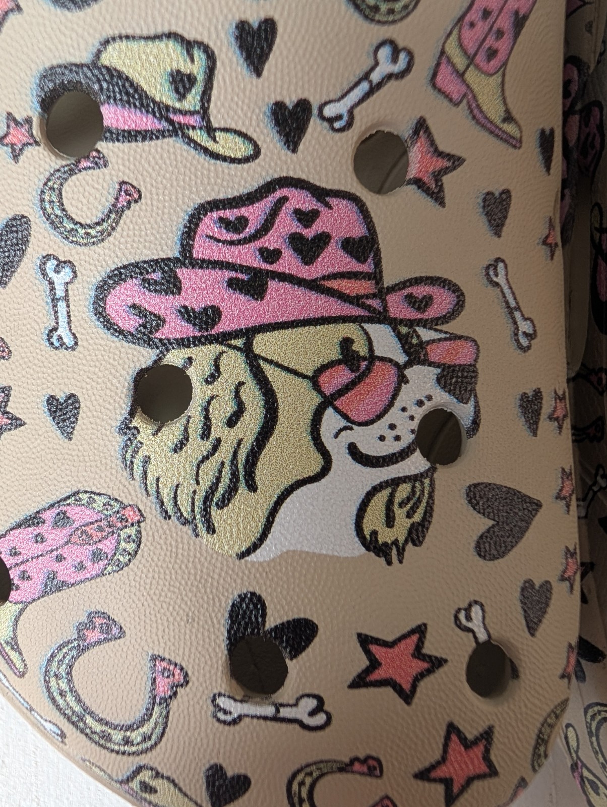 Sketchers ArchFit Foamies Western Dog Cowboy Hat Print NWT Size 11 W Comfort