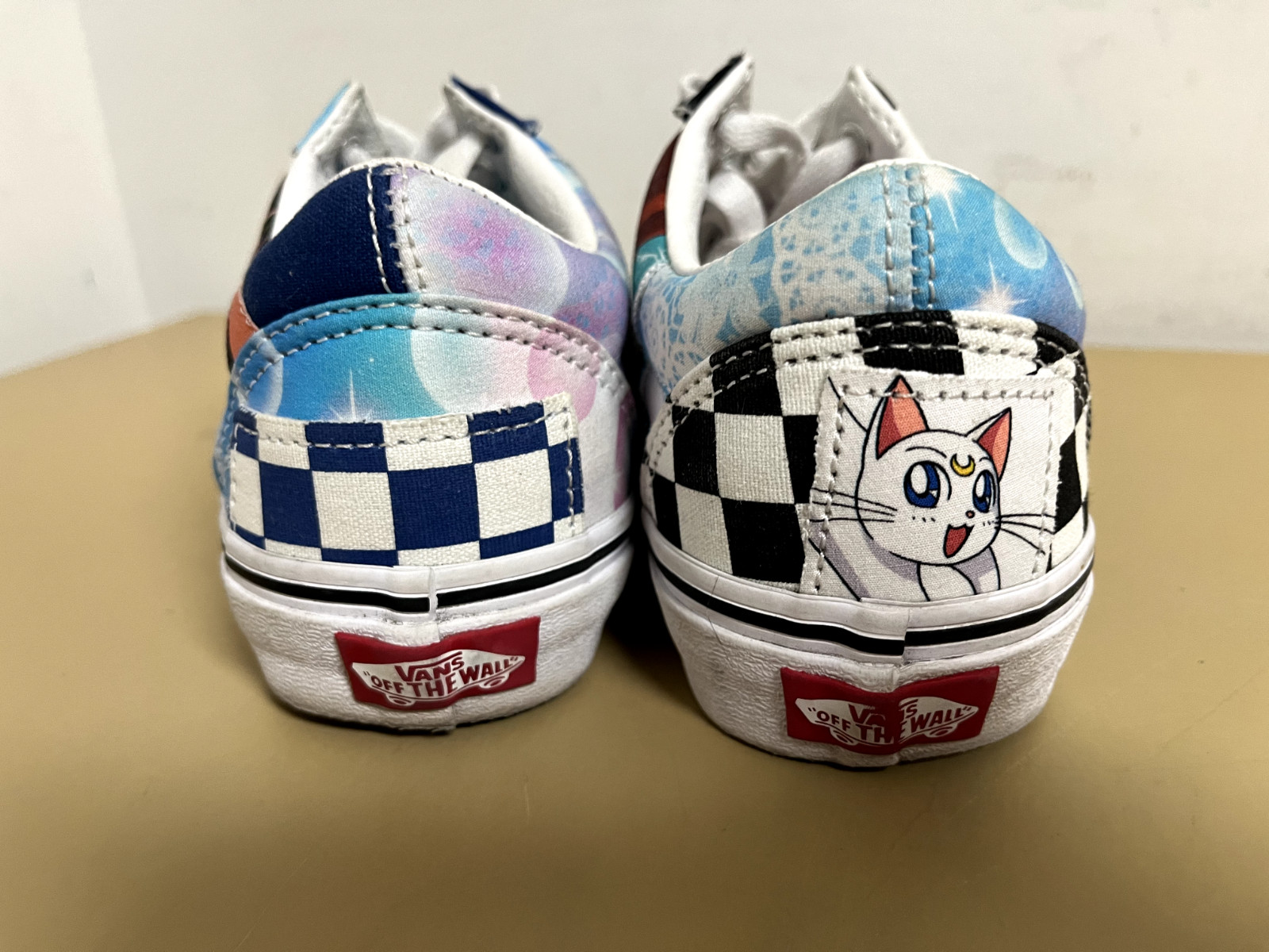 VANS Sailor Moon Old Skool Pretty Guardians Patchwork Low-top Shoes W 6.5 M 5