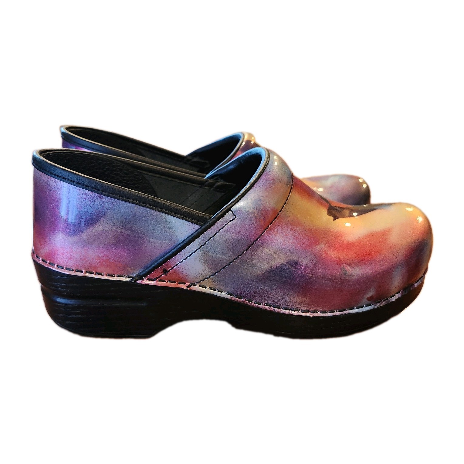 Dansko Professional Women Clog Size 40 Nursing Work Multi-Color