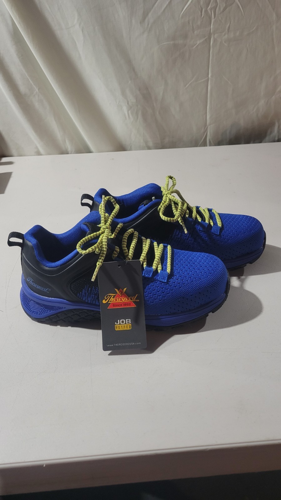 Thorogood Low-Amazon Blue Womens Work Shoes Style 509-9100 Size 7.5M Brand New