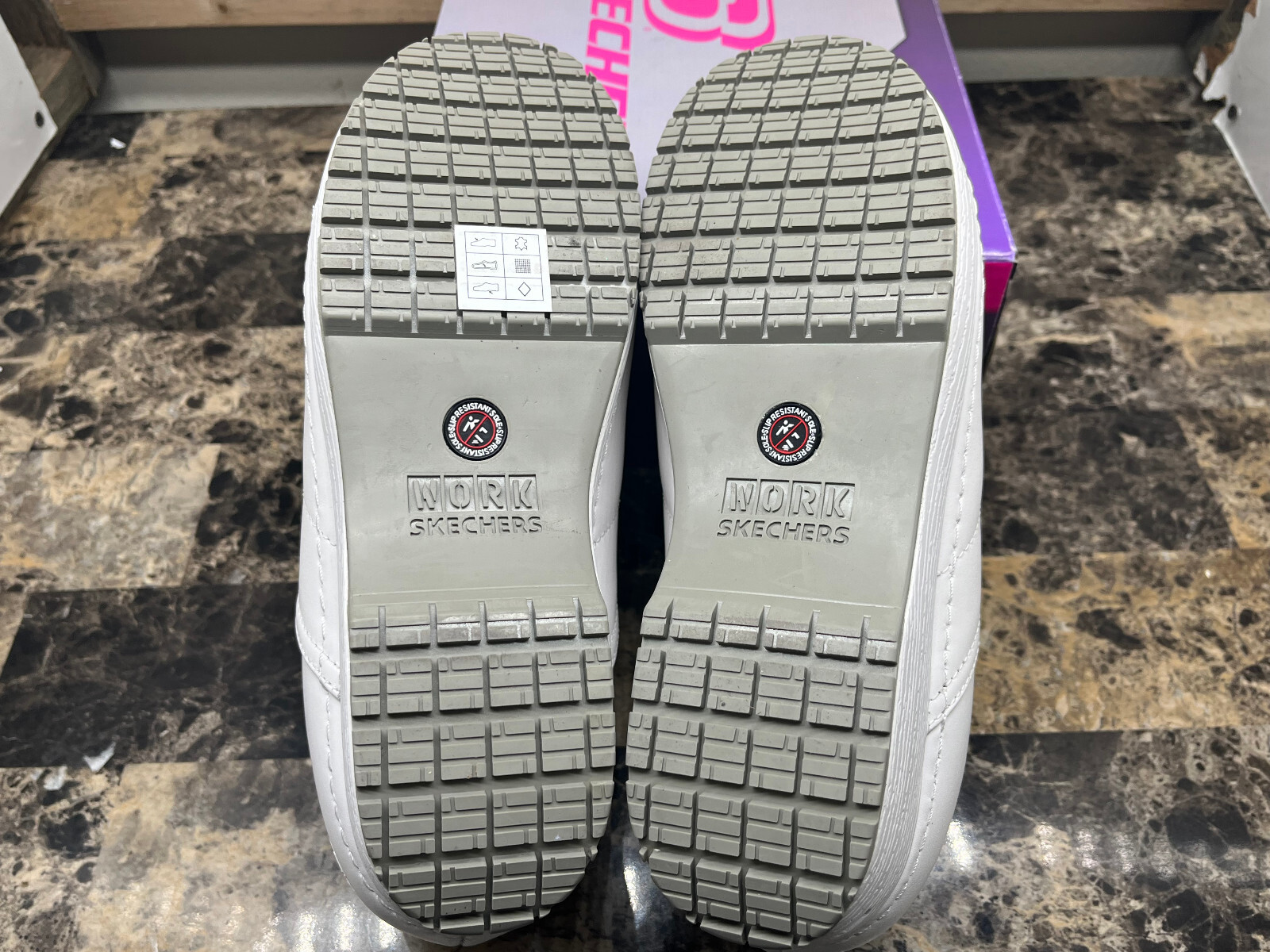 SKECHERS Work Clog SR Slip Resistant White Women’s Size 6-11 77227/WHT – NEW