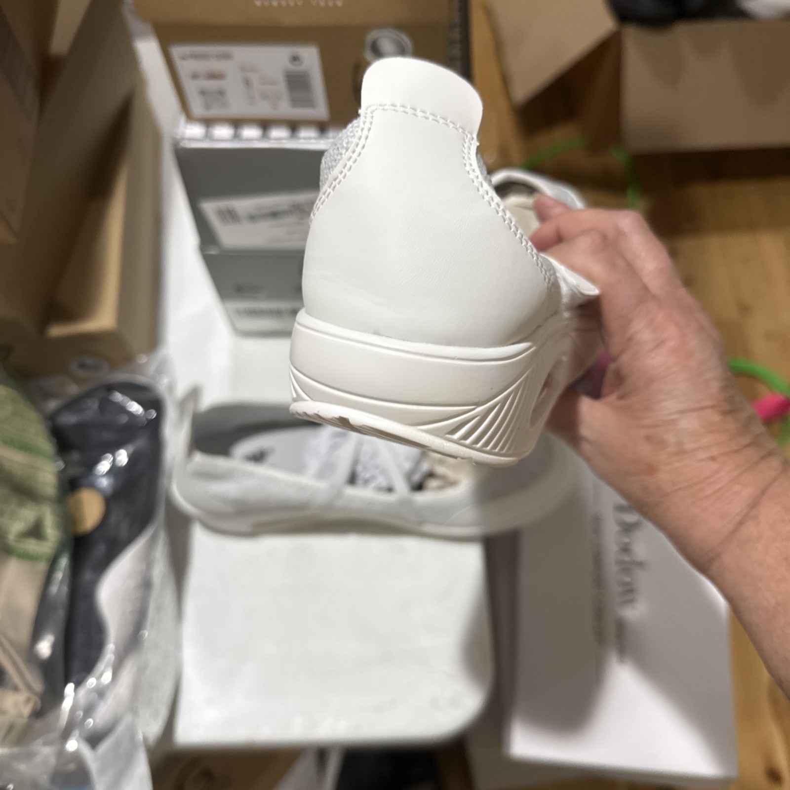 Git-up Women’s White Shoes 43(10.5) Made In Italy Leather New Never Worn