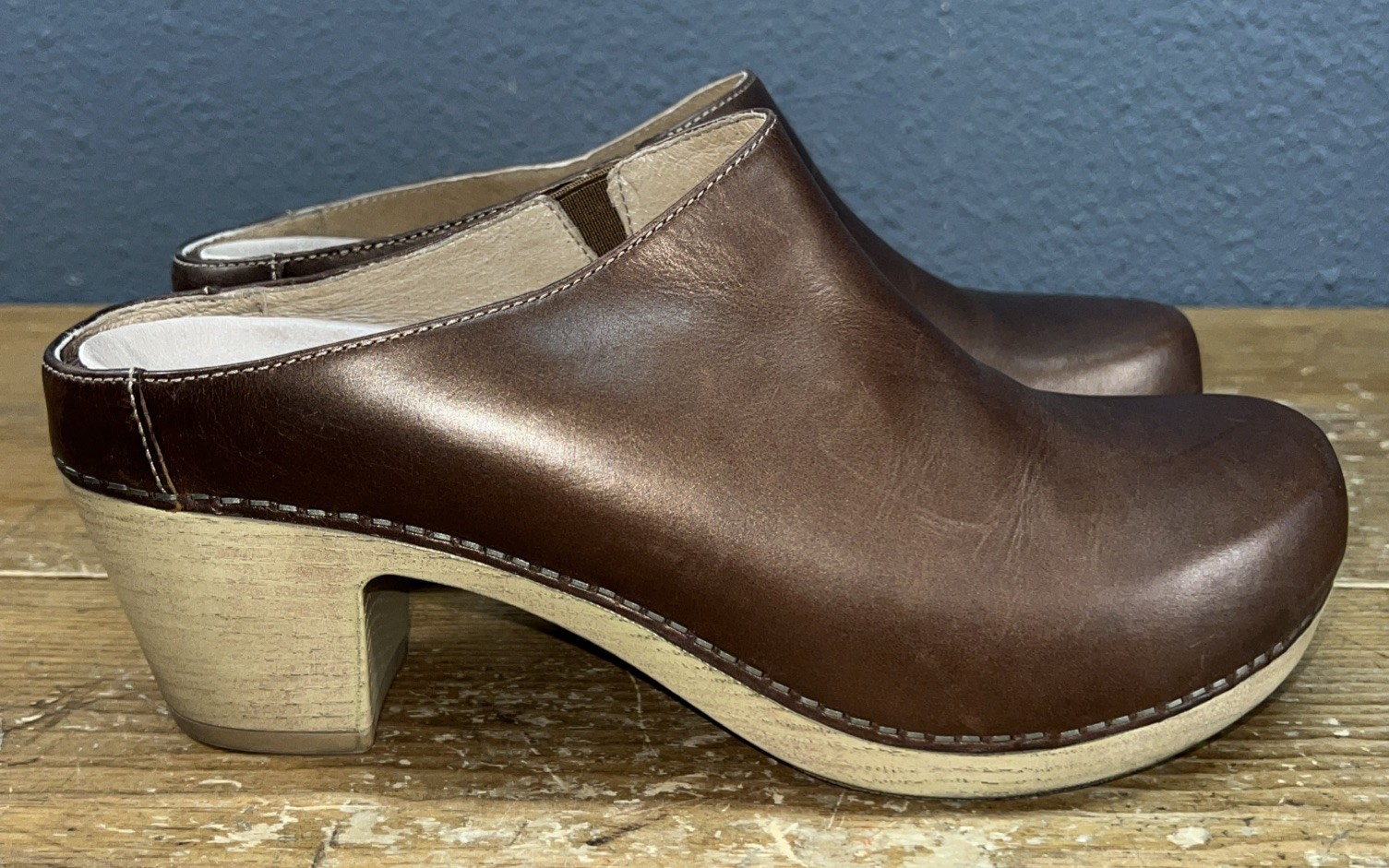 DanskoS Slip On Clog Mule Copper Size 42 US 11 Comfort Nursing Occupational