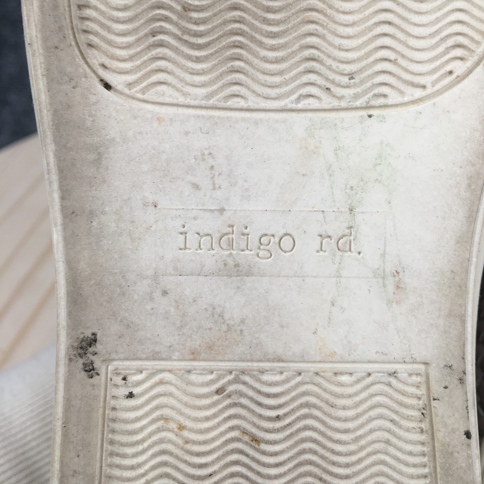 Indigo Rd Shoes Womens 6 M Kicky Slip On Sneakers Gray Woven Comfort Round Toe