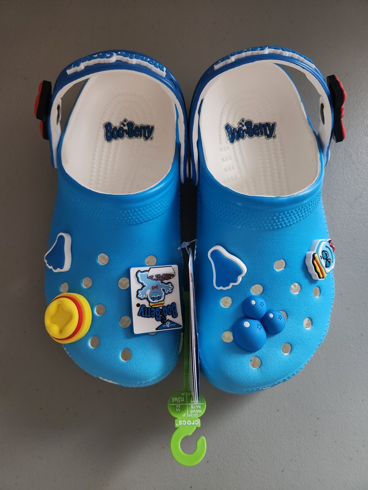 NEW Crocs x General Mills HALLOWEEN Boo Berry Classic Clog Size M4/W6 Monster