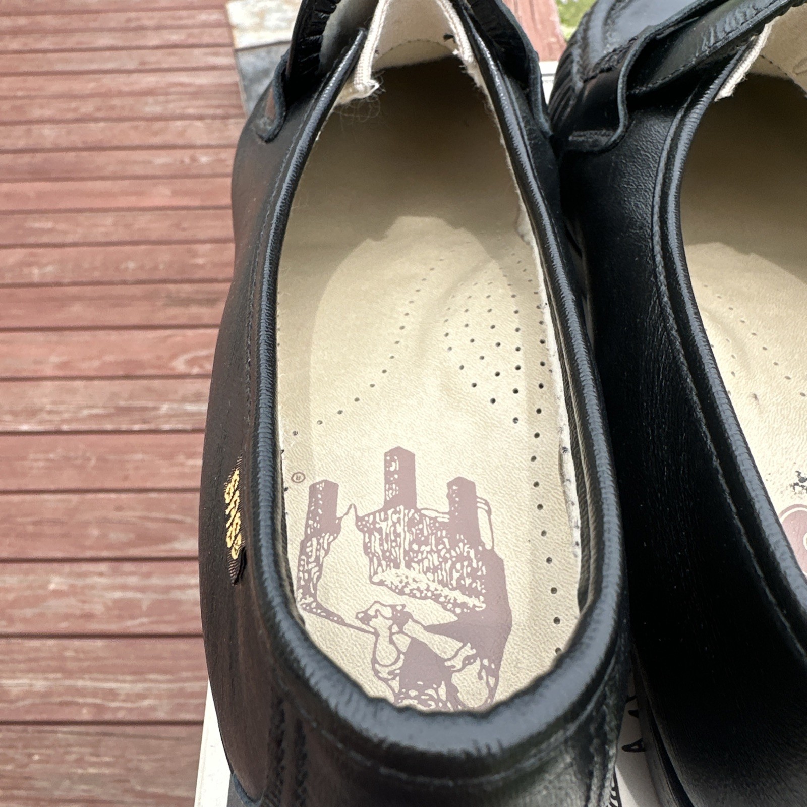 SAS Classic Black Nurse Slip On Loafer Tripad Comfort Shoes Womens Sz 10 N Black