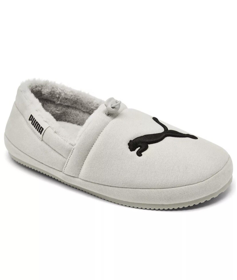 Puma Women’s Tuff Mocc Jersey Slippers From Finish Line Color Gray size 4