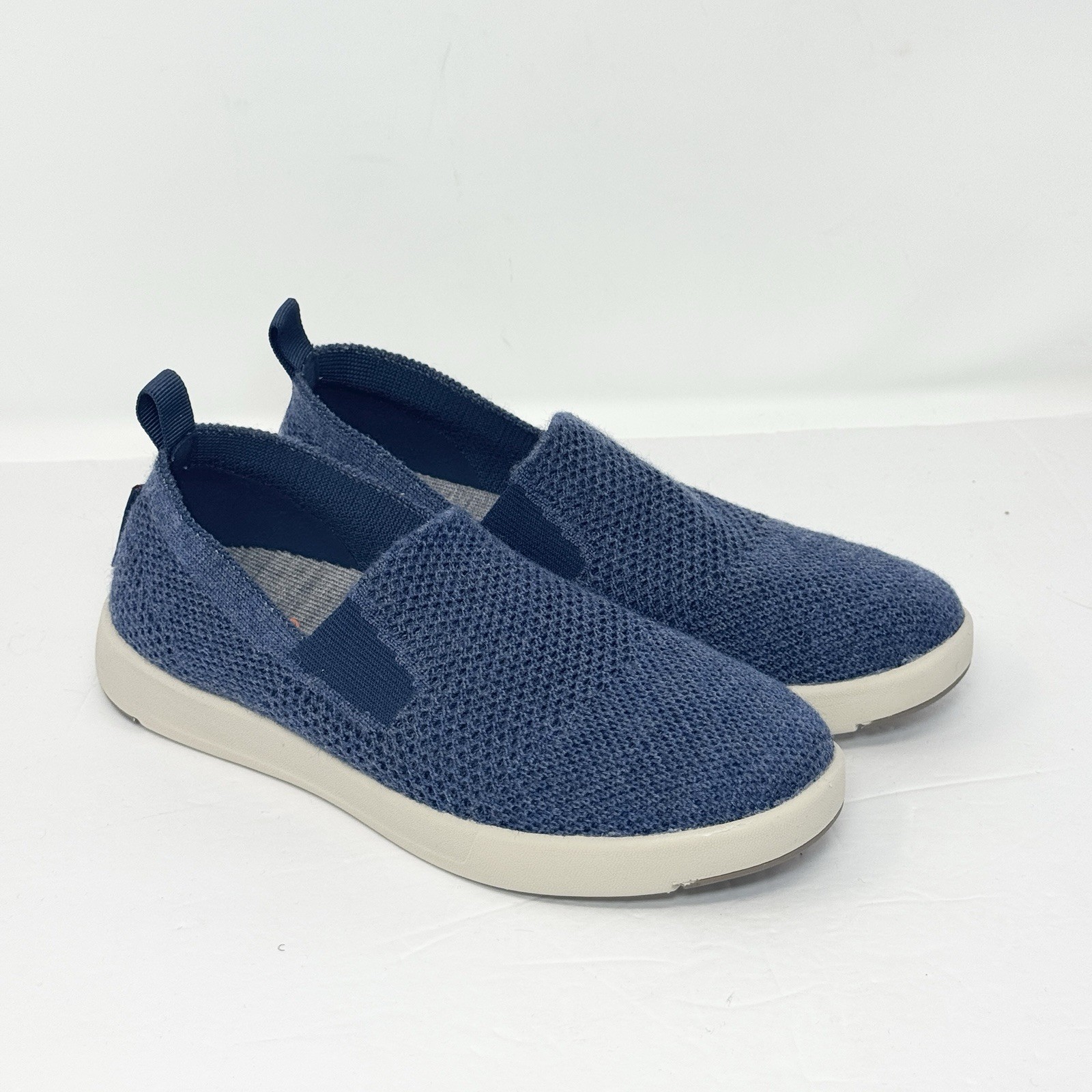 WOOLLOOMOOLOO Suffolk Merino Wool Slip-On Loafer Shoes 36 / US 5.5 – 6 Blue