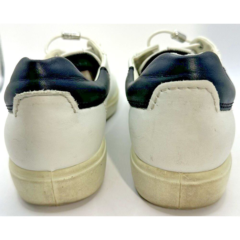 ECCO Women Sneakers Yak Leather Walking Comfort Sneakers Shoes 10-10.5 EU41