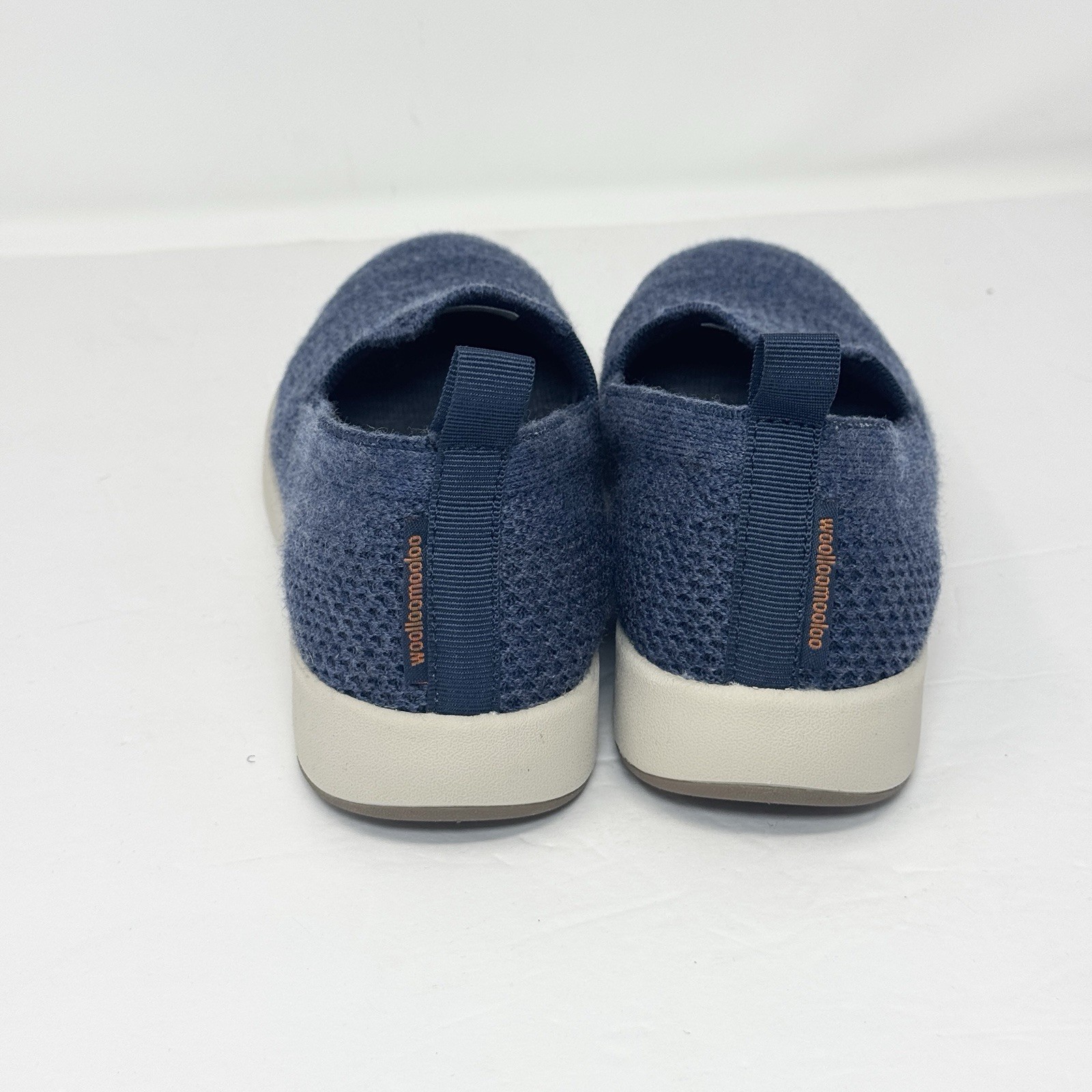 WOOLLOOMOOLOO Suffolk Merino Wool Slip-On Loafer Shoes 36 / US 5.5 – 6 Blue