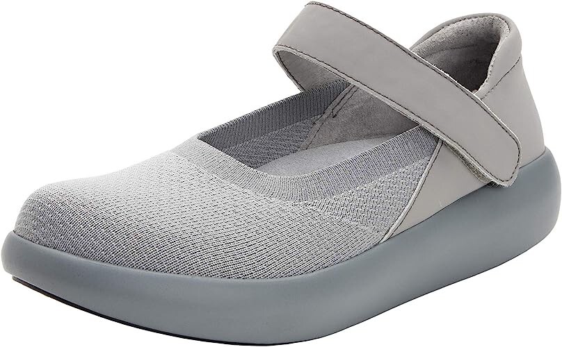 Womens Alegria Shoes Olivia Mary Jane Adjustable Nursing Comfort Vegan Leather