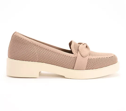 Skechers Cleo Recycled Washable Vegan Knit Loafers-Taylor-Mocha-11M A658981 NEW