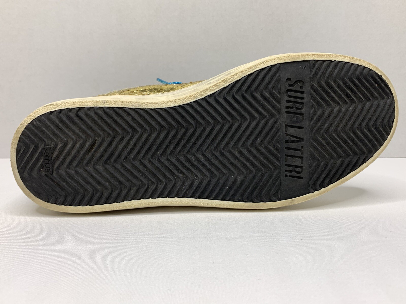 P448 Queens You Can Surf Later Metallic Low Top EU37 Sneakers P81