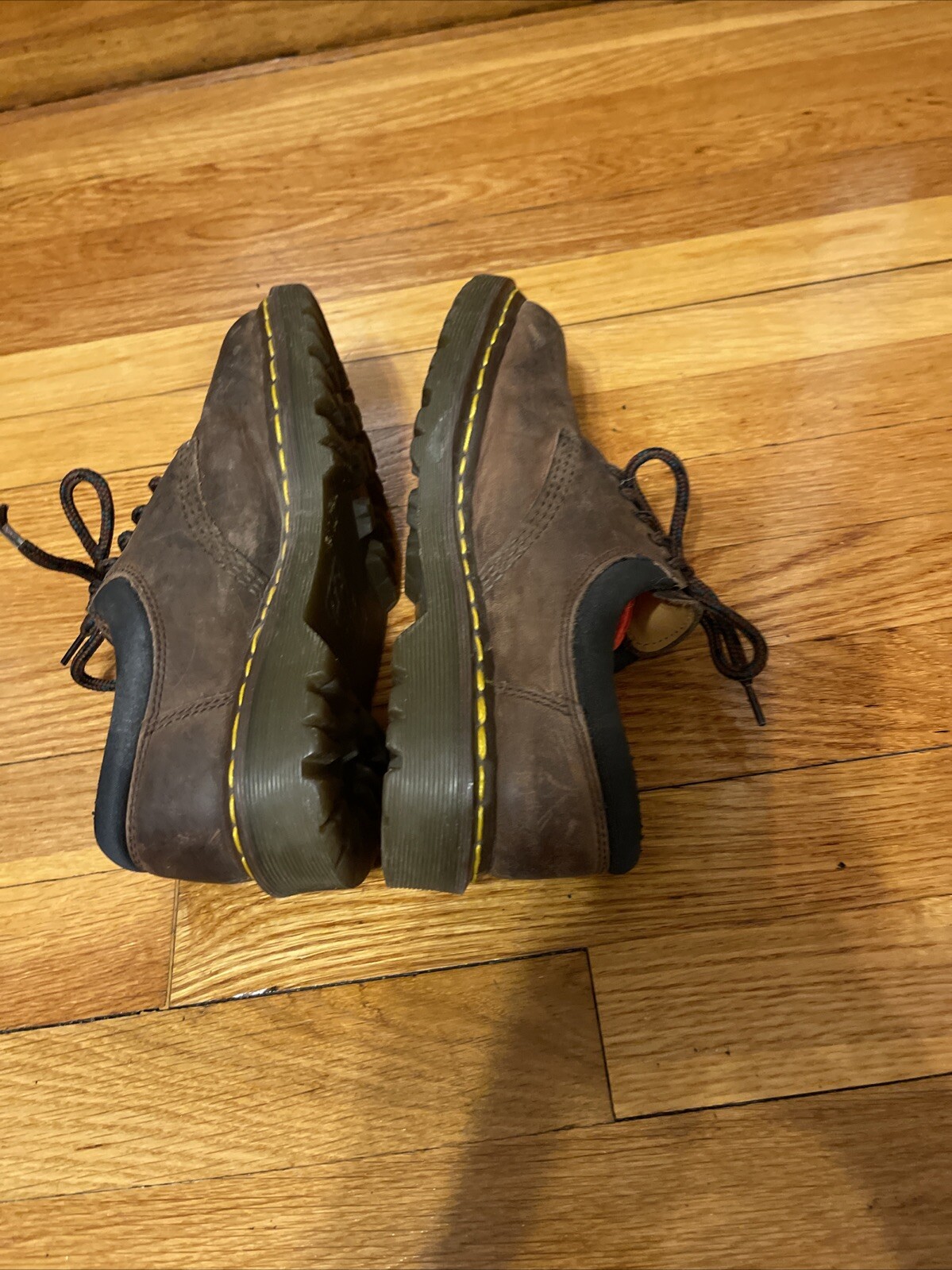 Dr Martens Brown Leather Clunky Sole 5 Eye Oxfords 8053 Women’s Size 7