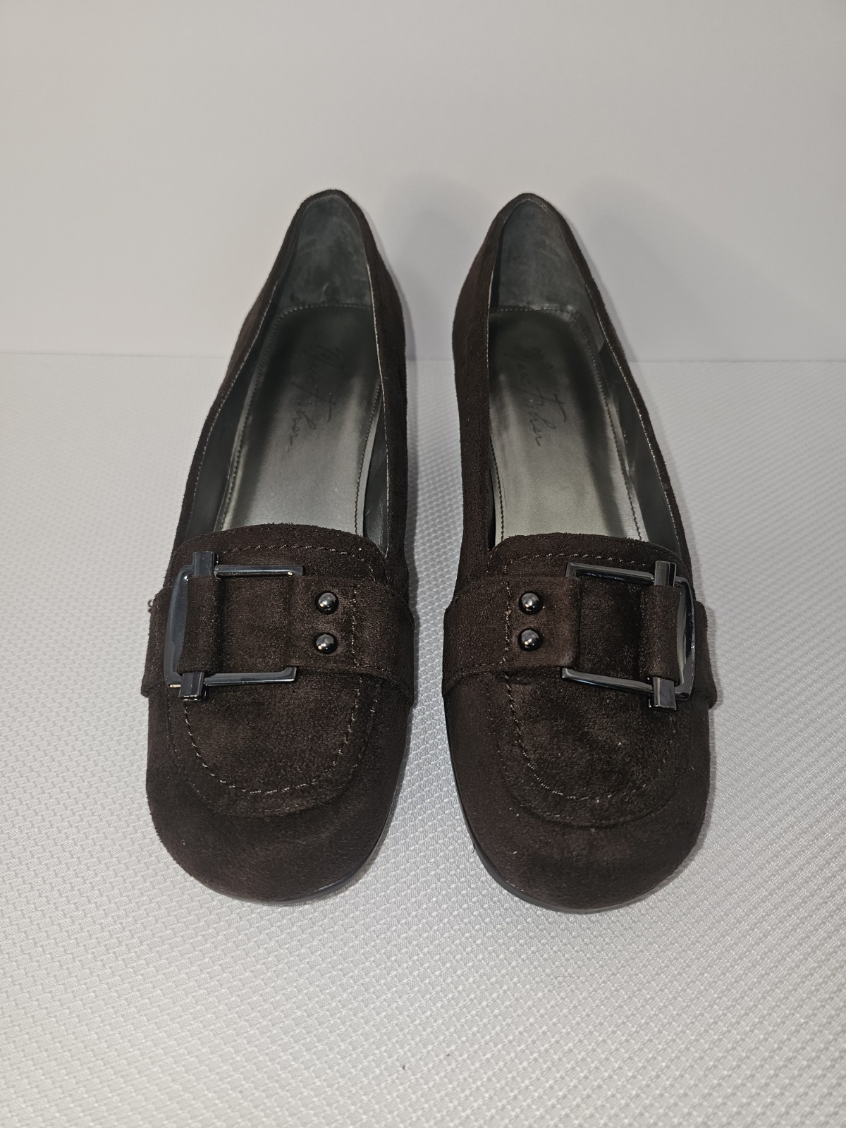 Marc Fisher Women’s Atlas2 -Brown- Wedge Loafers/Heels Sz 9 M – NIB*, NEVER USED