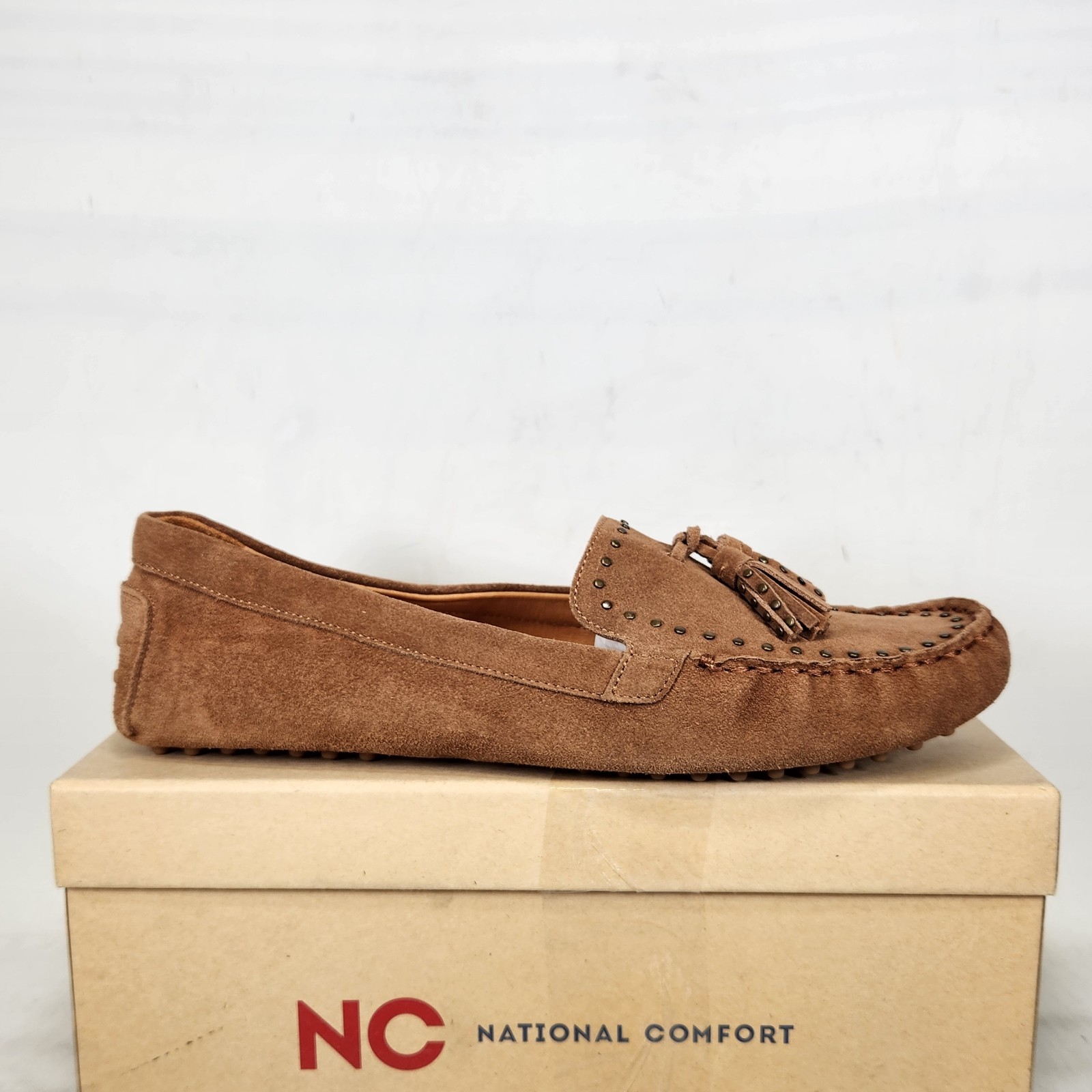 Size 10 – National Comfort Serinna – Tan Suede – Womens