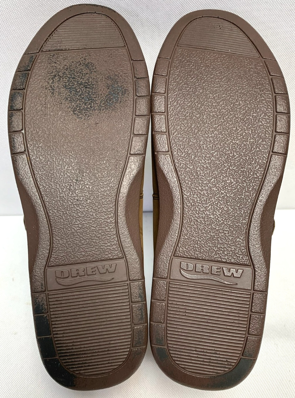 Women’s Drew Mary Jane Shoes Orthopedic Comfort Tan Leather Size 10 N Narrow