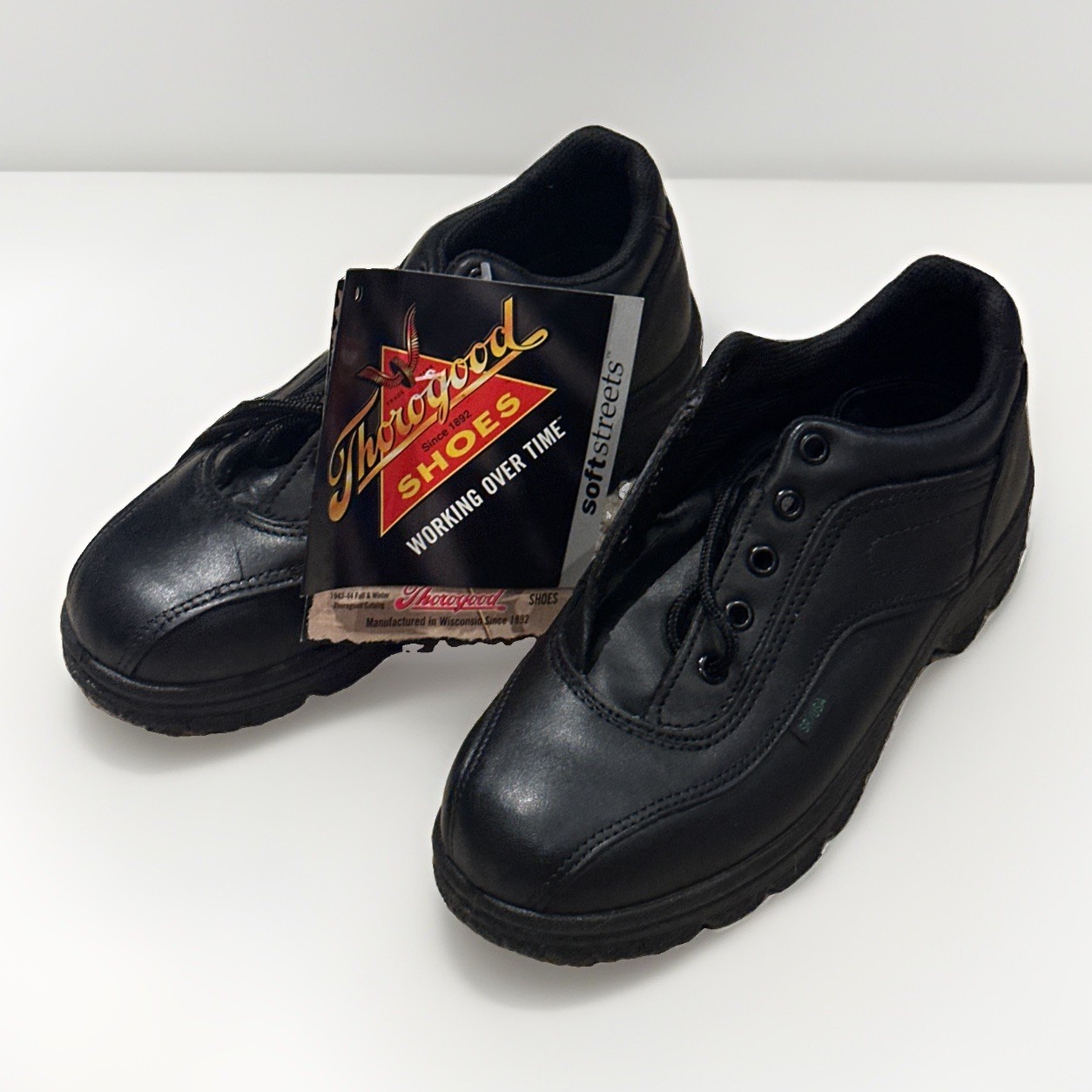 Thorogood 534-6908 Soft Streets Women’s Double Track Oxford Size 6.5