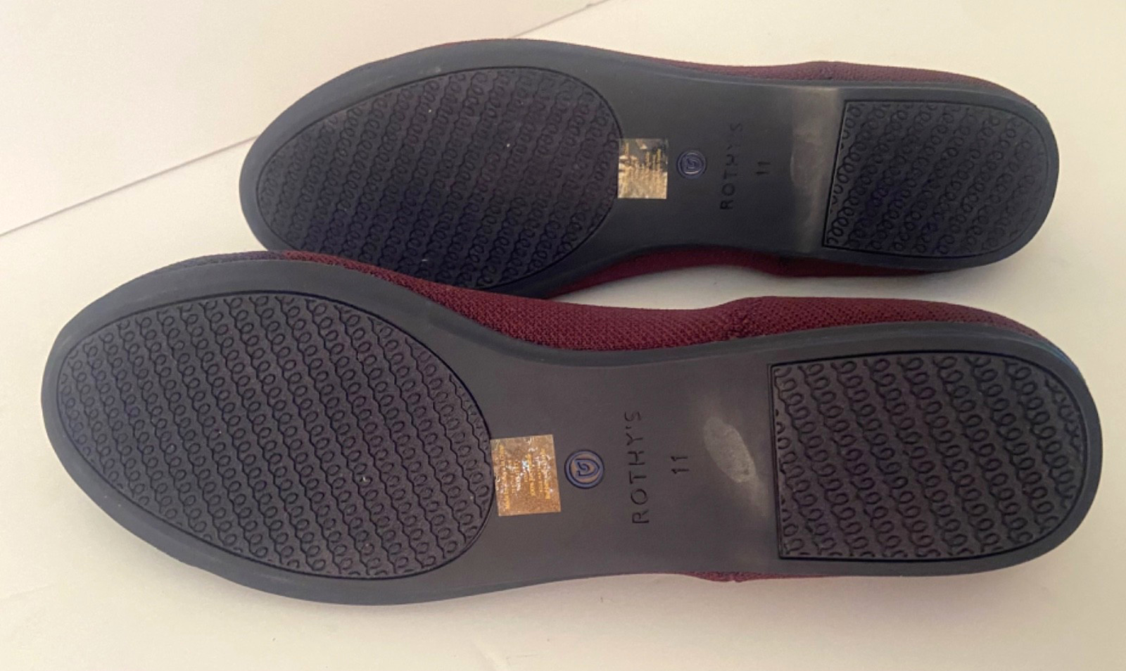Rothy’s The Flat | Blackberry Captoe Ombré | Size 11