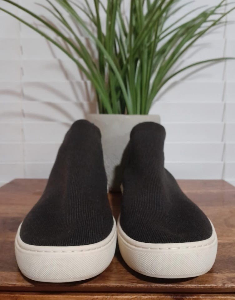 Rothy’s Dark Grey Slip-On Sneakers