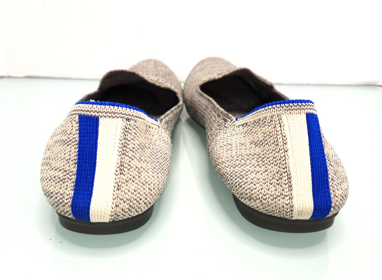 Rothy’s almond toe gray loafer comfort casual shoes Sz 9