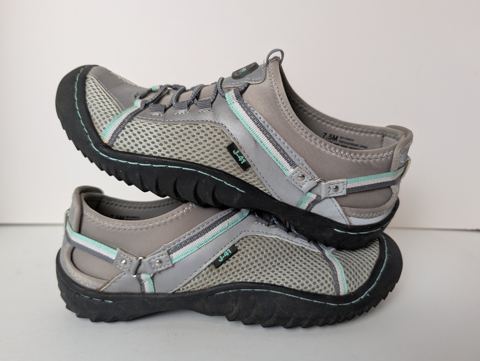 Jambu JBU Jsport J41 Women’s Water Ready Gray Teal Outdoor Shoes 7.5M