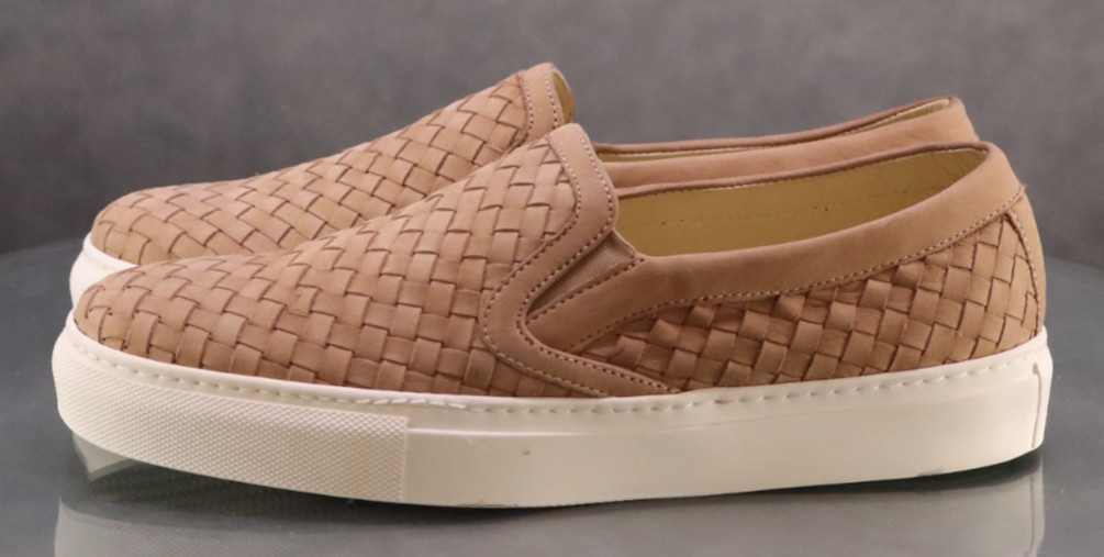 M. Gemi The Cerchio $250 Unisex Loafers Shoes Sz Men 8-8.5 Women 10.5 Hand Woven