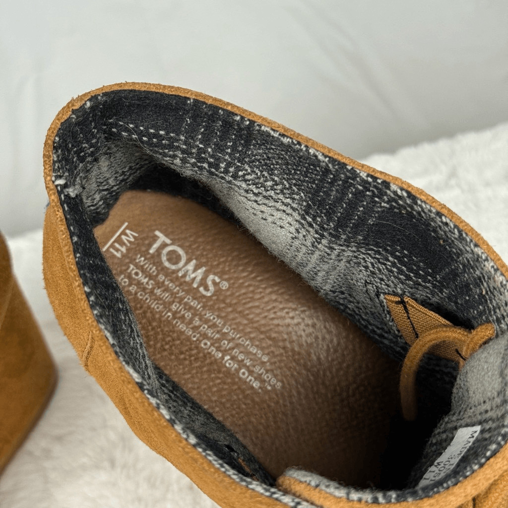 Tom’s Desert Suede Wedge Ankle Booties – Women’s 11