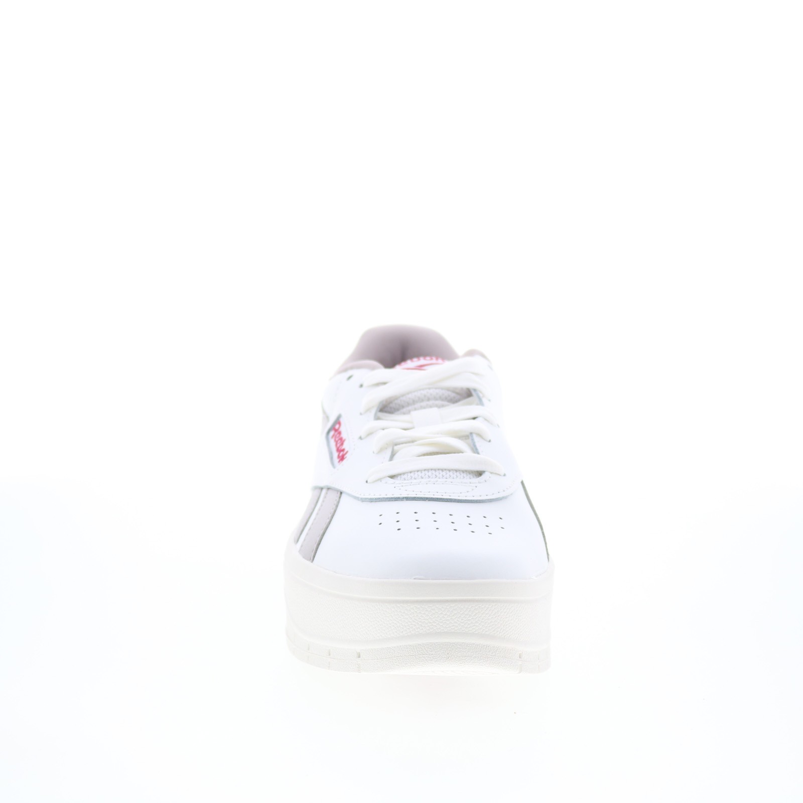 Reebok Court Advance Surge Womens White Leather Lifestyle Sneakers Shoes