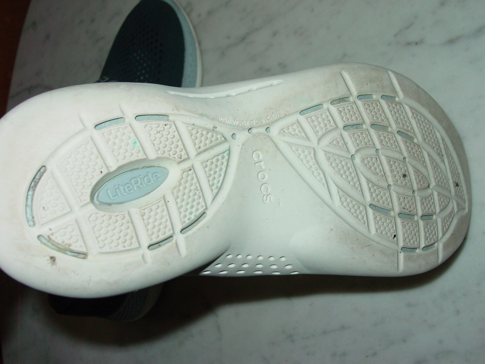 Womens Literide 360 Pacer 206705 Blue Crocs! Size 8