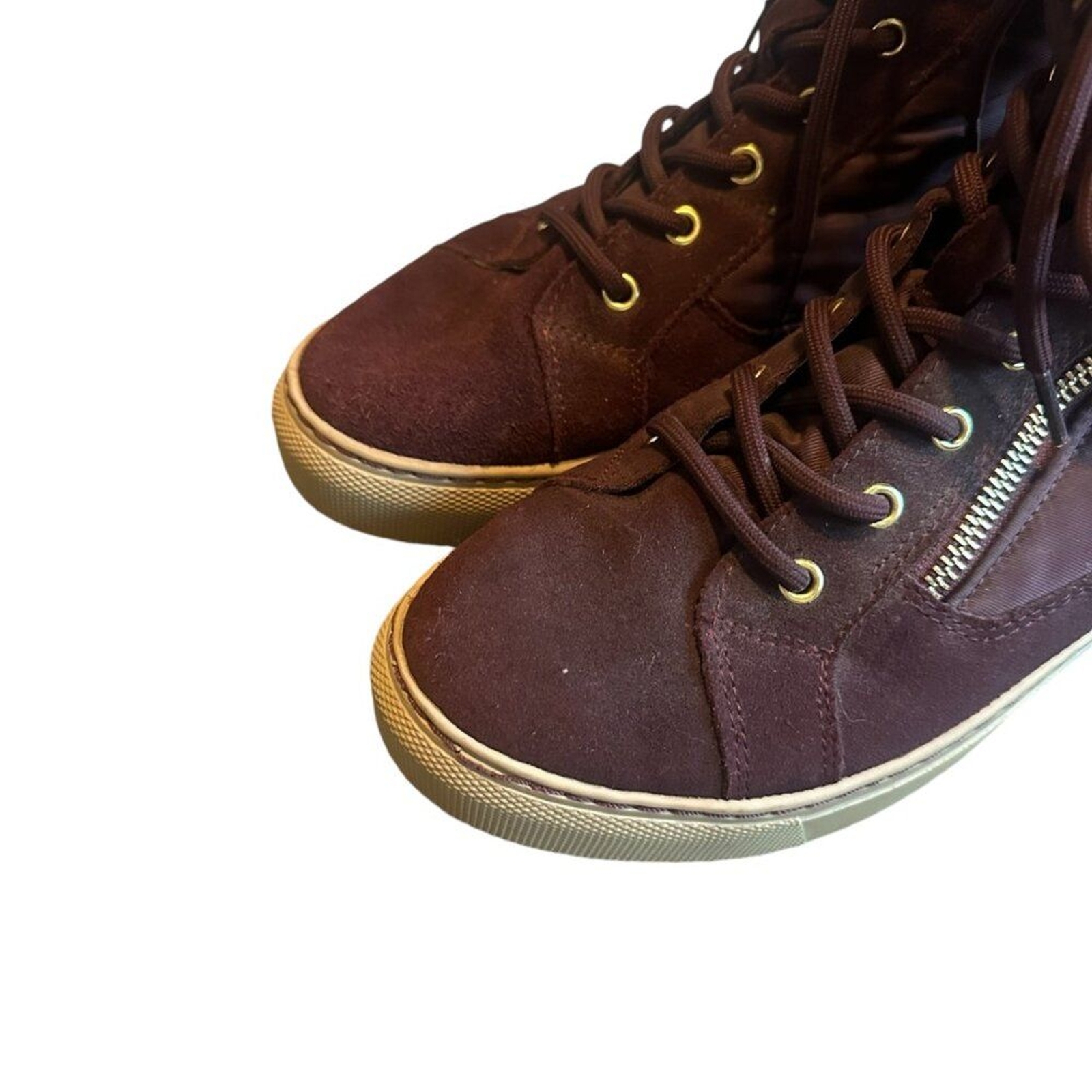 Cougar Dublin Water Proof Lace Up High Top Shoes Ankle Boots Fur Size 7 Women’s