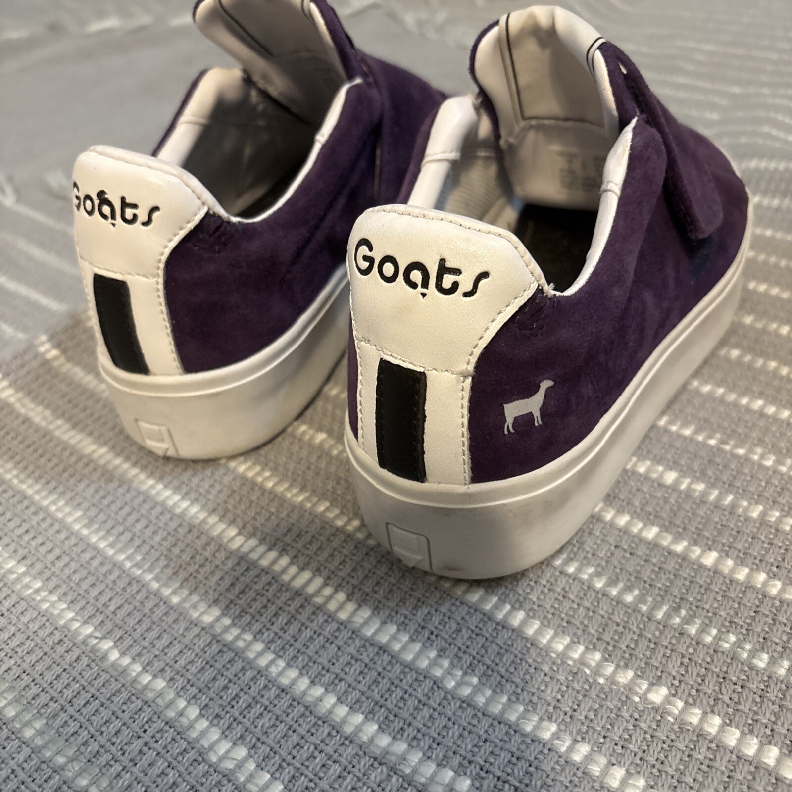 Goats Purple Suede “The 918” Platform Slip-on Sneakers W size 2 / kids size 1-2