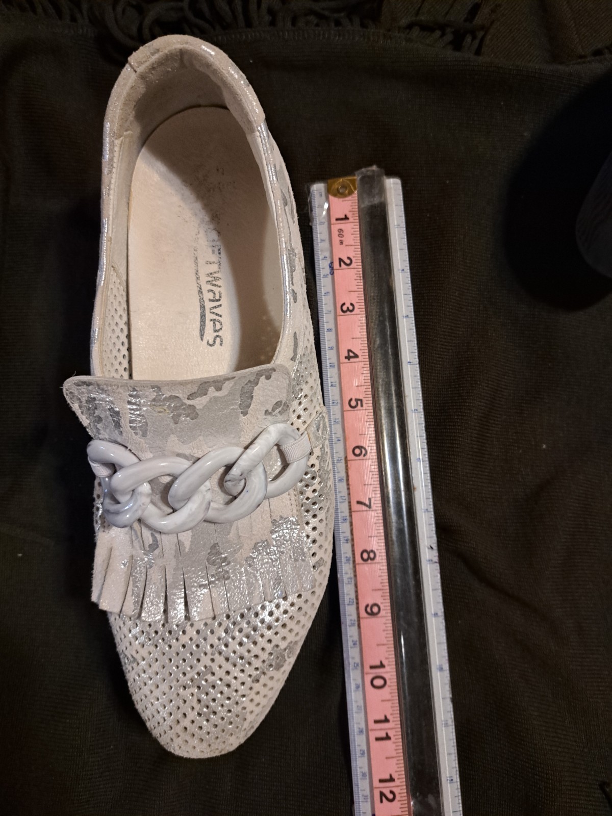 Softwaves Cloe Platform Shoes Mimetico Kaki Size 41, Please view photos