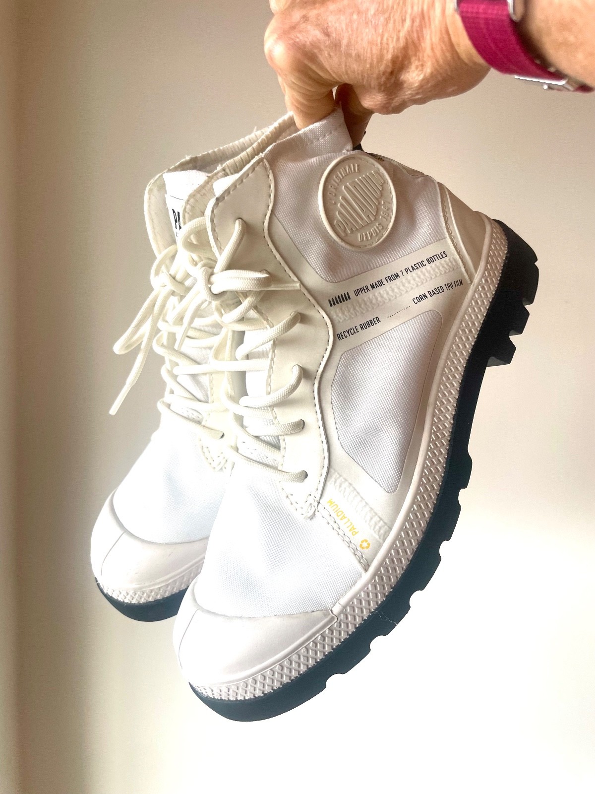 Palladium Pampa Lite+ Recycled WP+ 2 Boot Star White 77228 116 Size 38