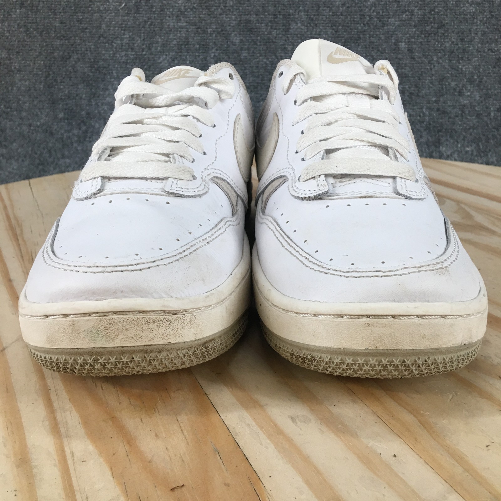 Nike Shoes Womens 6 Gamma Force Sneaker White Lace Up Low Top Comfort DX9176-103