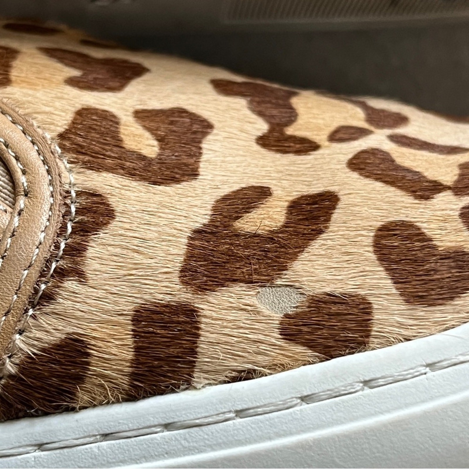 Splendid PONY HAIR Slip On Sneaker Shoes