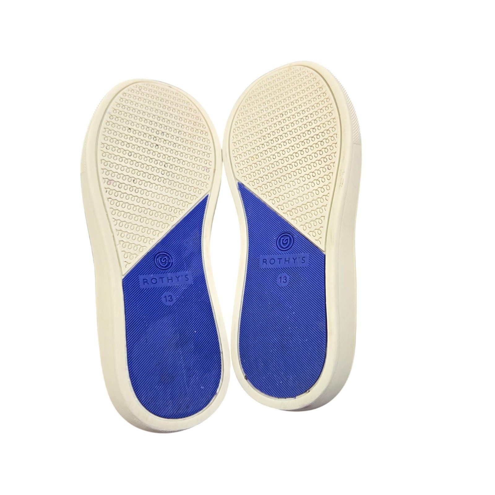 Rothy’s The Sneaker in Diamond Twill Slip-on Flat Sneaker Shoe Size 13