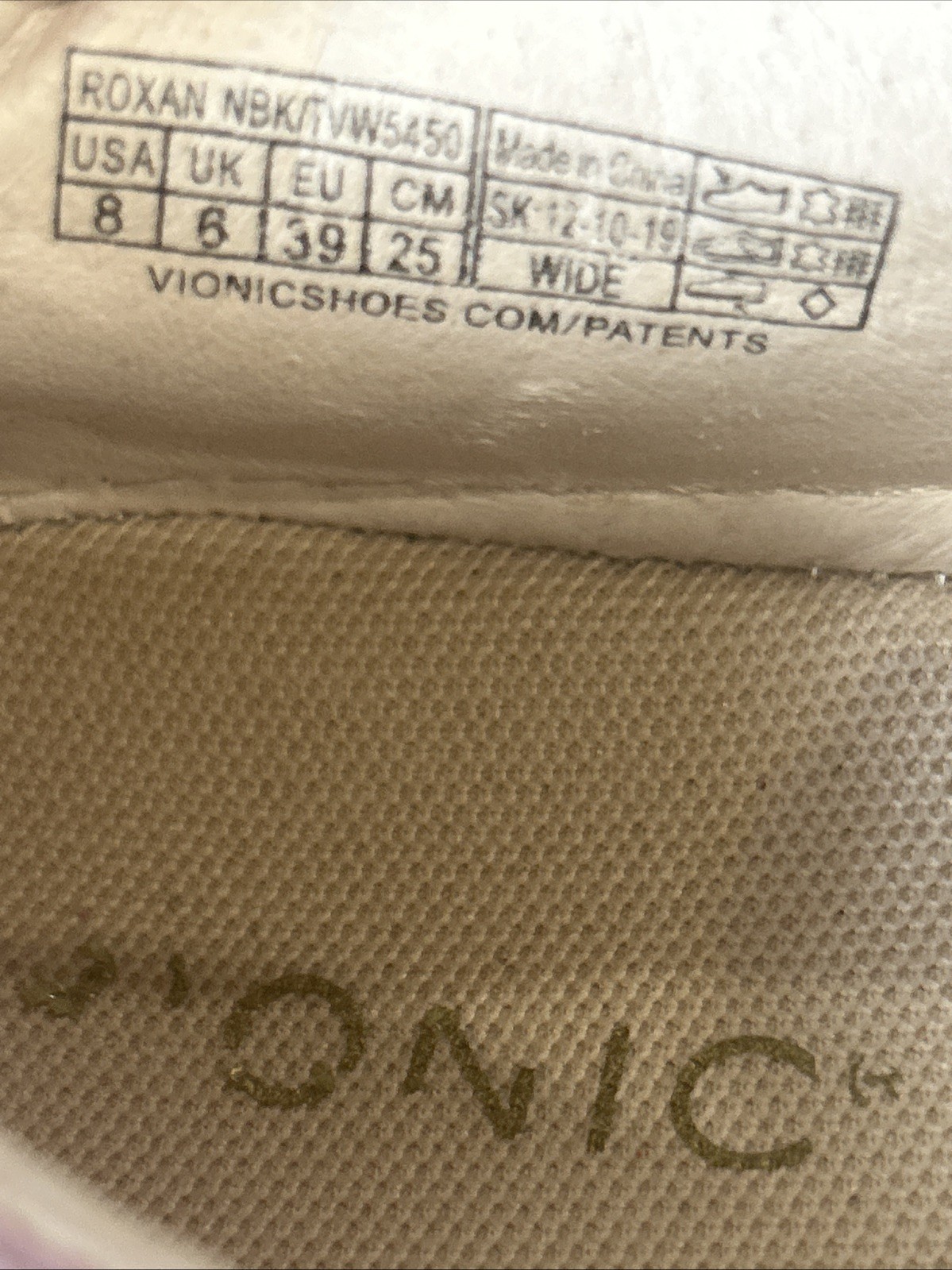 Vionic Roxana Pink Nubuck Slip On Size 8
