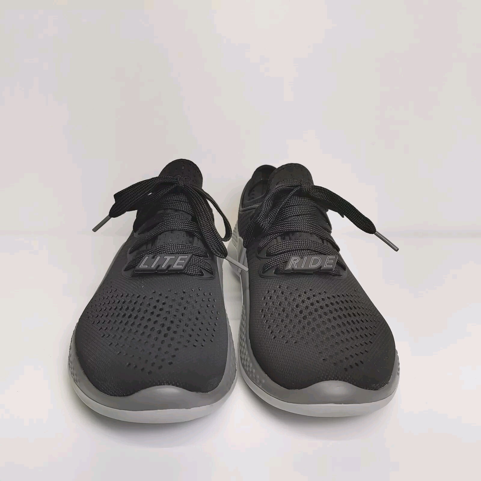 Crocs Women’s Literide 360 Pacer Shoes Size 10 Black/Slate Grey