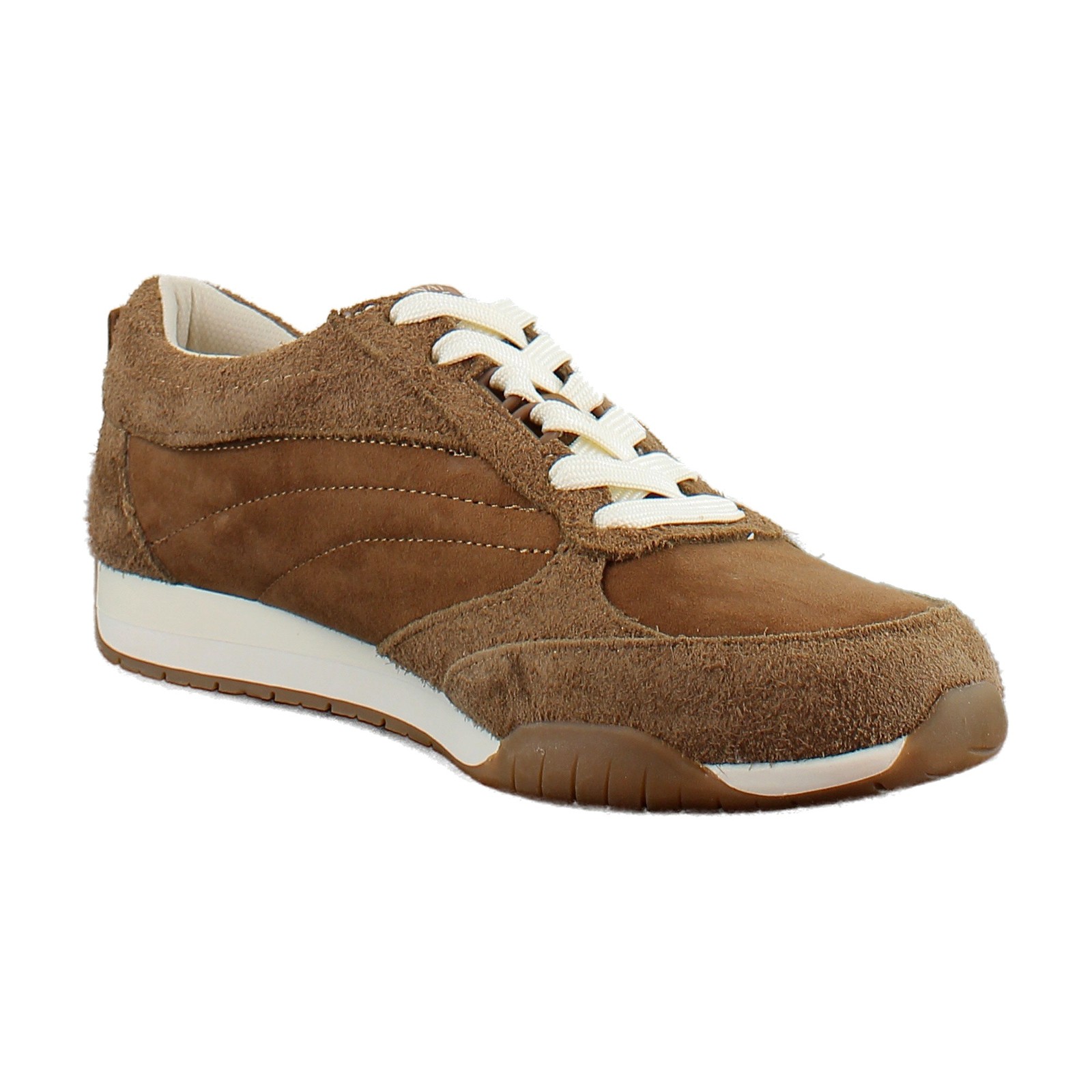Naturalizer Common-Ace Women’s Fashion Sneakers Warm Oat Brown Suede Size 8.5 W