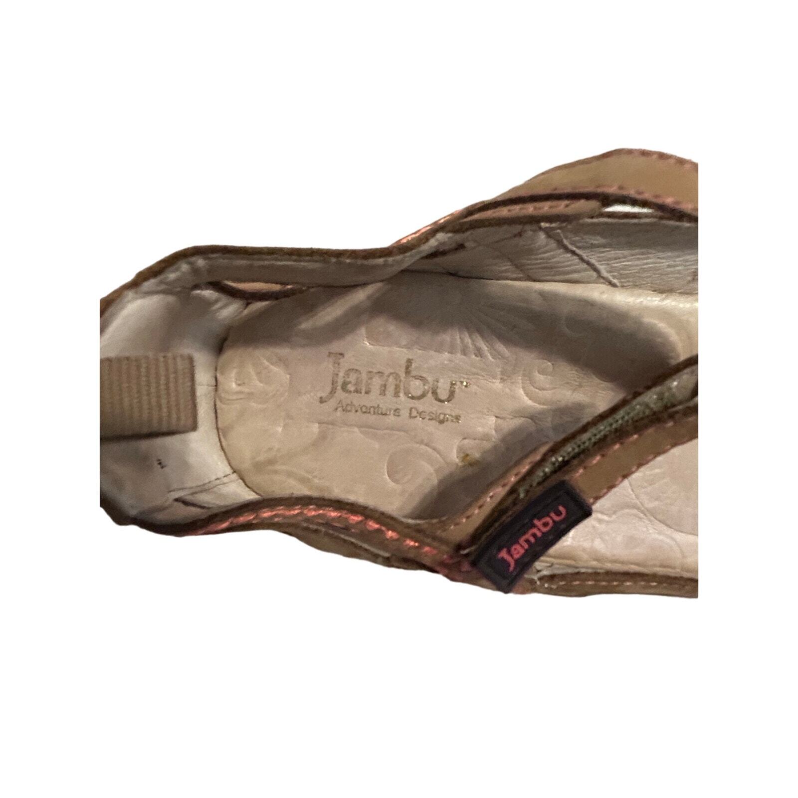 Jambu Adventure Designs All Terra Shoes Size 9.5 Leather Walking Comfort