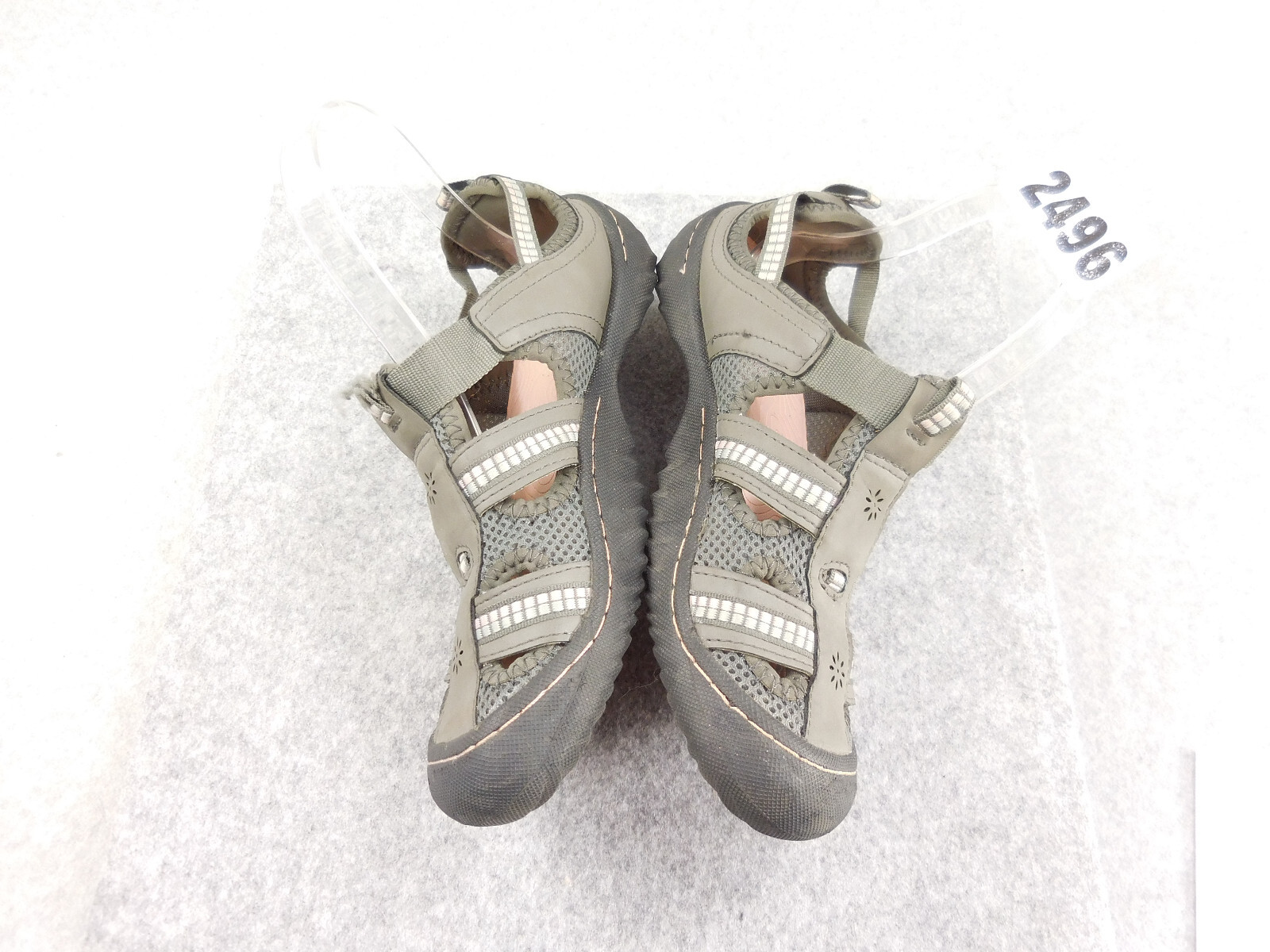 JSport by Jambu Regatta Shoes Women 7M Gray Vegan Slip Resistant Water Flats