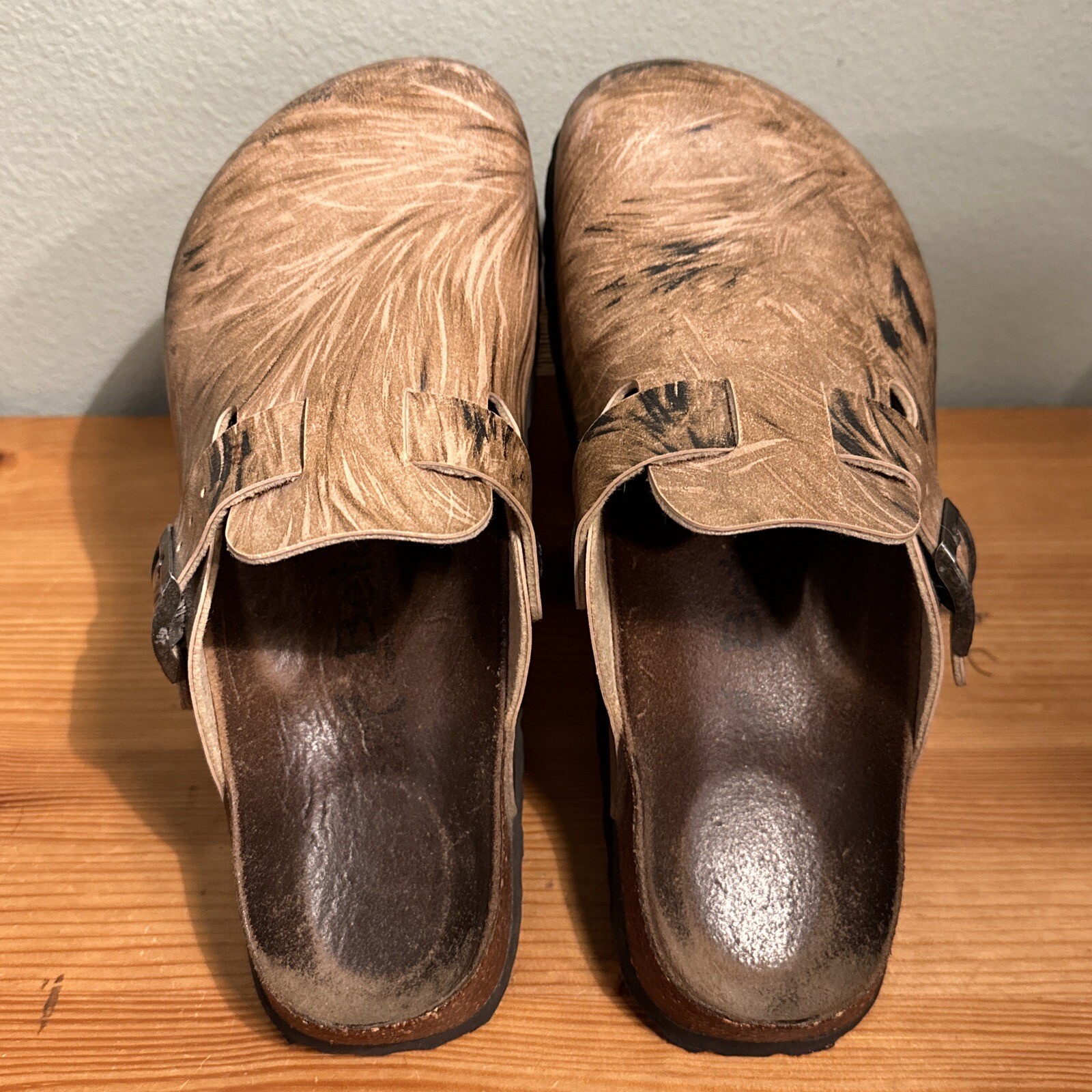 Birkenstock Betula Boston Clogs Women’s Size EU 37, US 6 Brown Leather