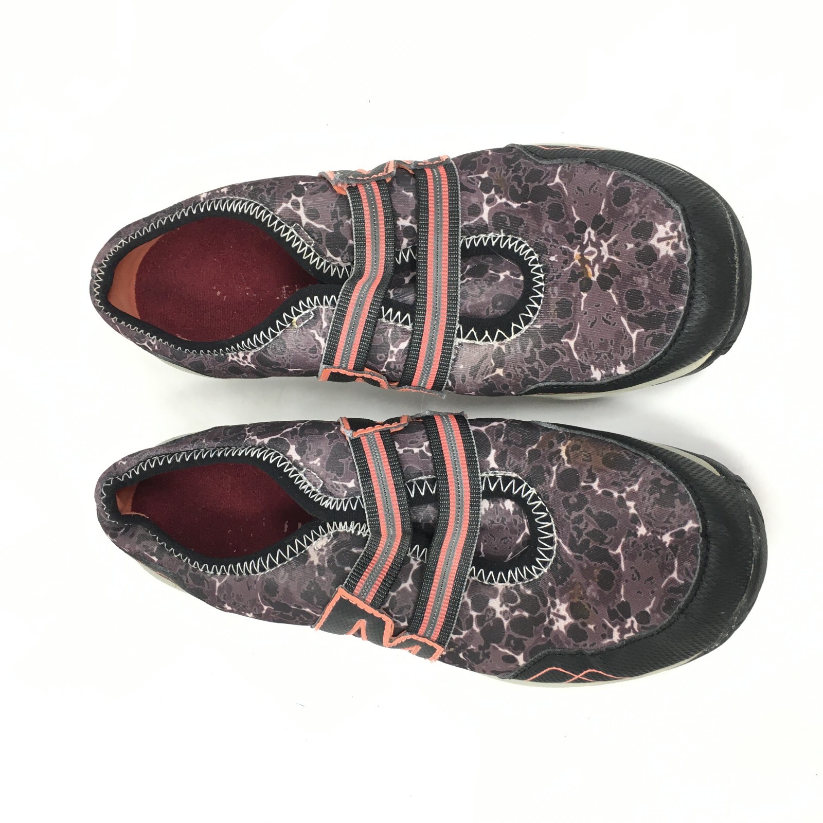 Merrell Kamori Eden Loafers Shoes Womens Size 6 US 36 EU Black Gray Orange