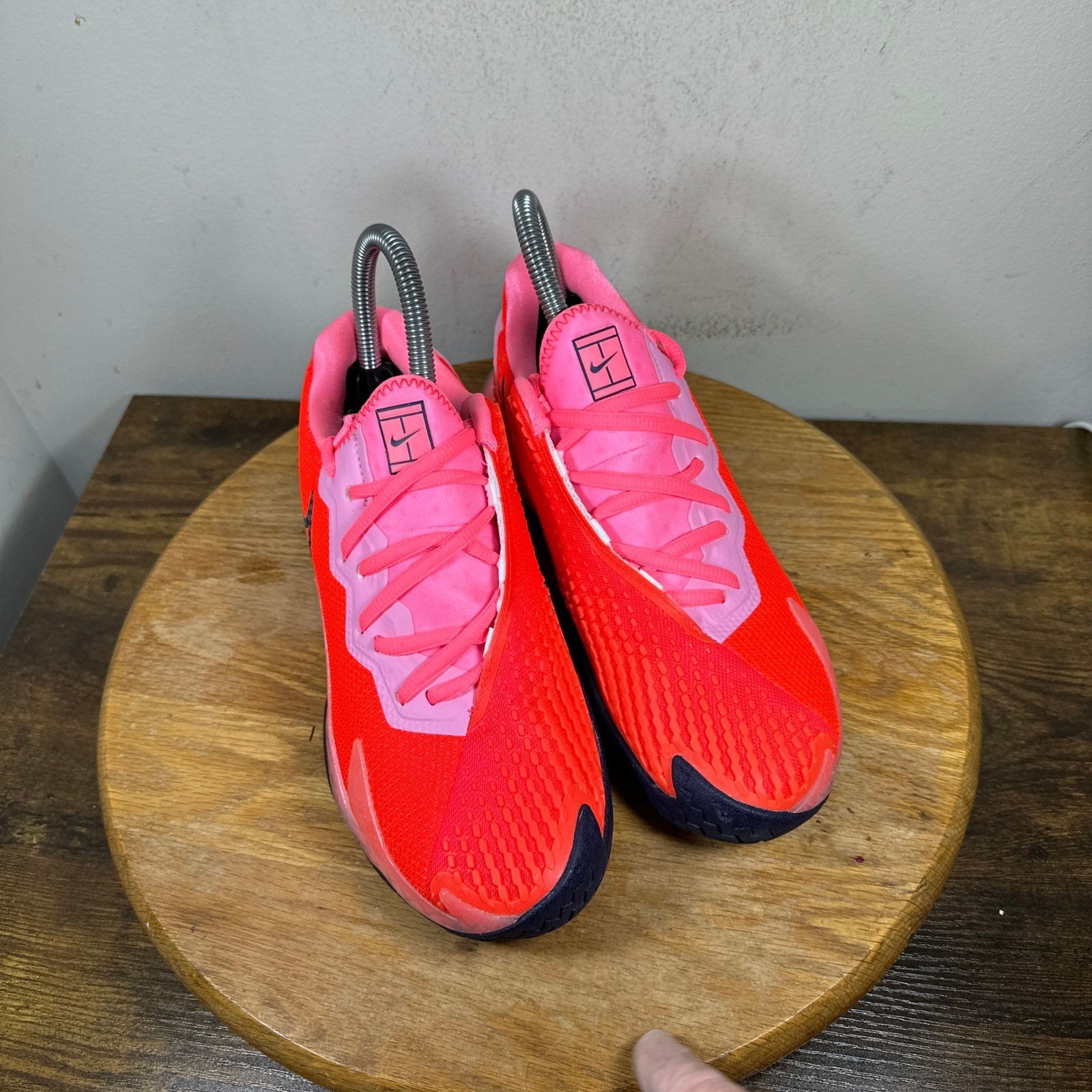 Nike Court Air Zoom Vapor Cage 4 Women Shoes Coral Pink Size 6.5 CD0431-604