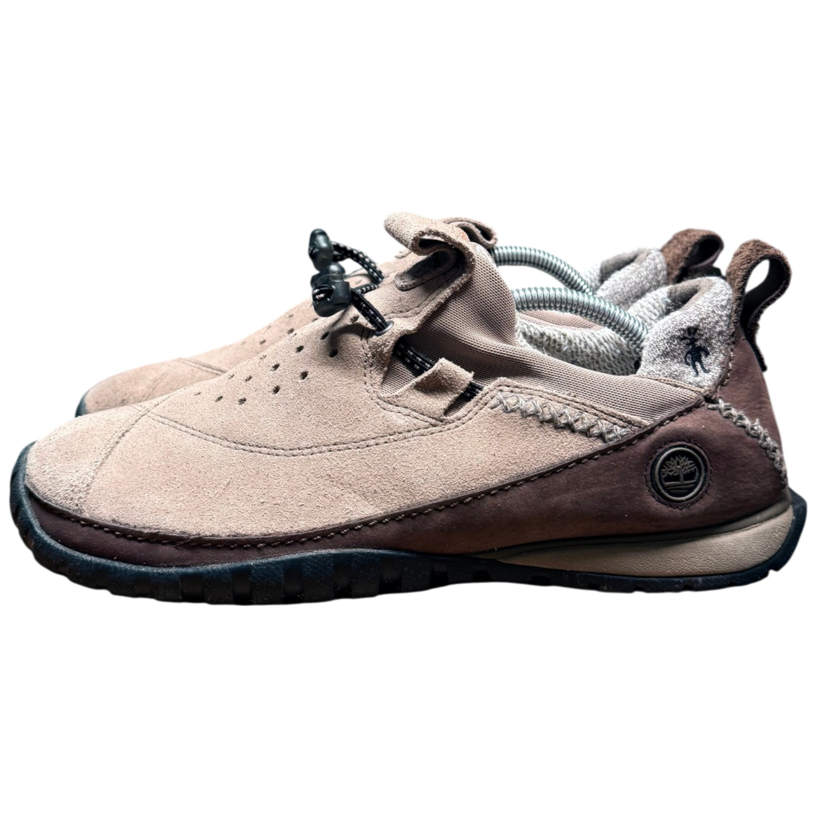 TIMBERLAND X Smartwool Power Lounger Women’s 9 Brown Suede Slip On Casual Shoes