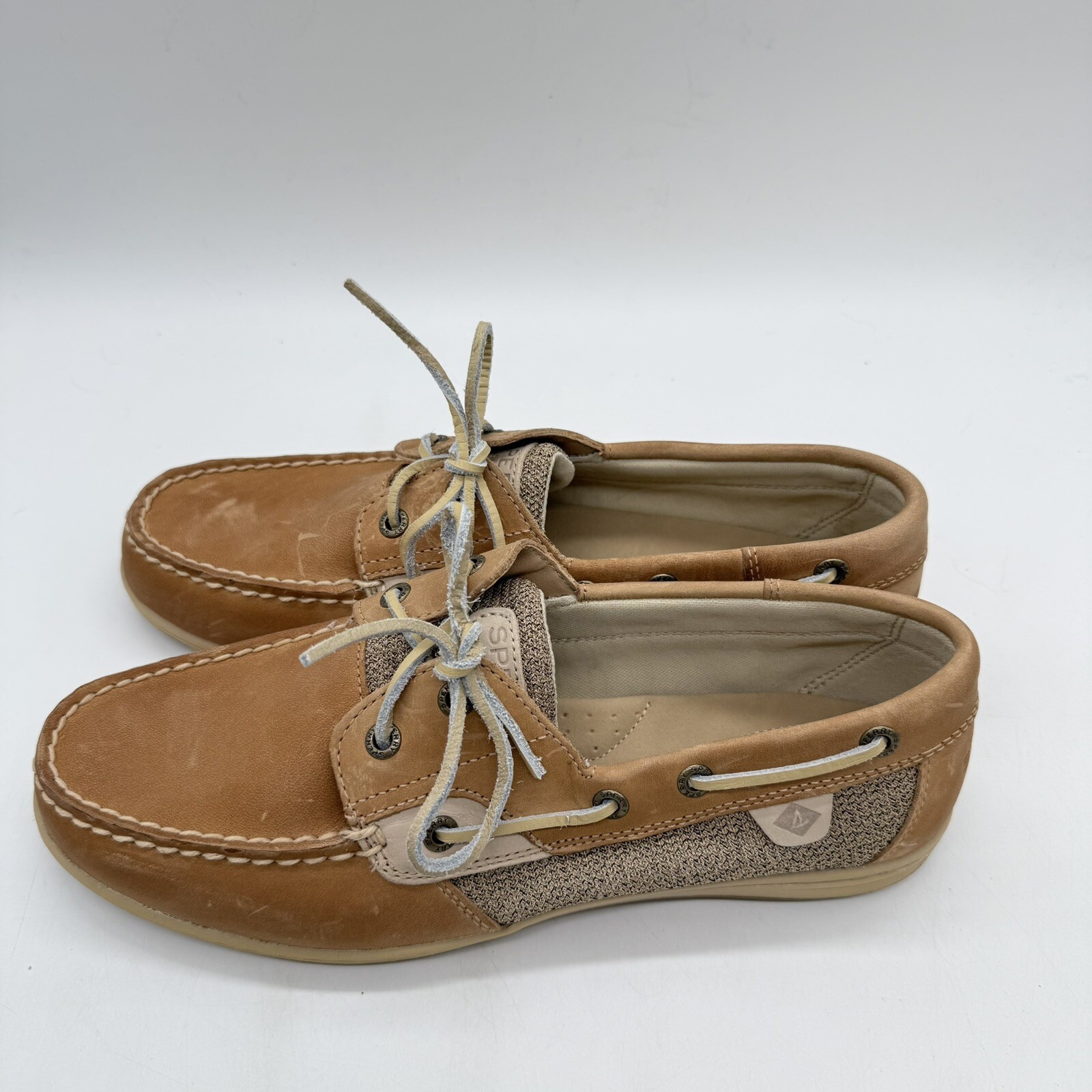 Sperry Women’s Koifish Linen Oats Boat Shoes – Size US 9.5 – STS95589
